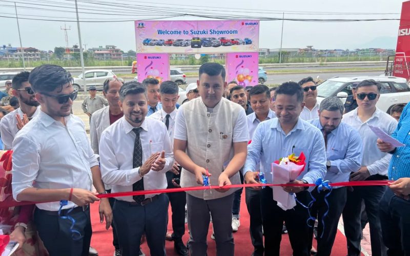 चितवनमा अत्याधुनिक सुविधा सहित सुजुकीको नयाँ शोरुम