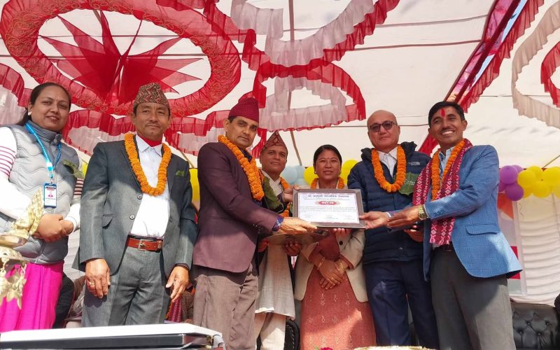 कालिकाकाे चतुर्मुखी माविले मनायाे ६४औ बार्षिकाेत्सव